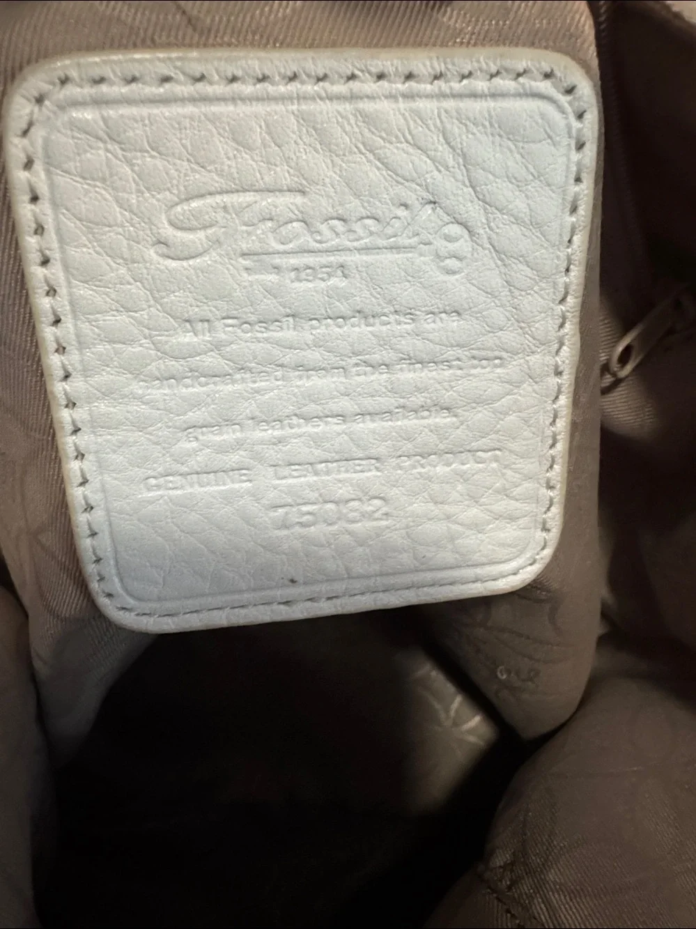 Fossil soft white